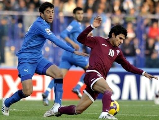 カタール代表の華麗なプレイ  Qatar vs Uzbekistan: the funniest moment of international football