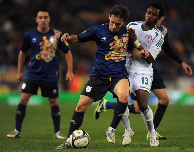 カタルーニャ州選抜がナイジェリア代表と親善試合 Football Shirts Voltage Com サッカー各国代表 クラブユニフォーム