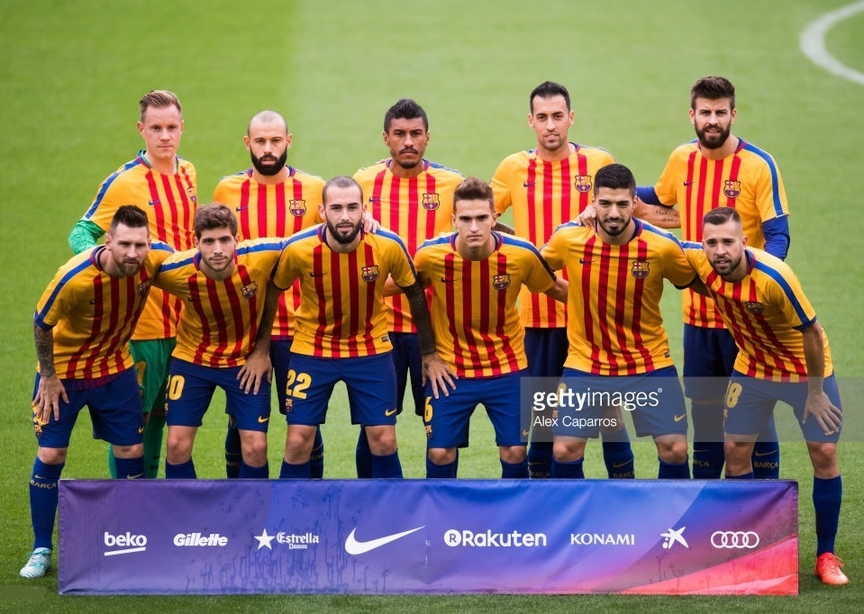 カタルーニャ州選抜 歴代ユニフォーム Catalonia National Football Team Kit Chronicle Football Shirts Voltage Com サッカー各国代表 クラブユニフォーム