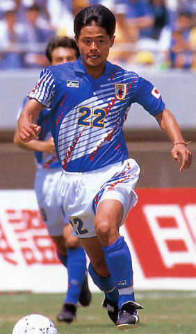 日本代表ユニフォーム（Japan）（92-96年 ドーハモデル）: Football