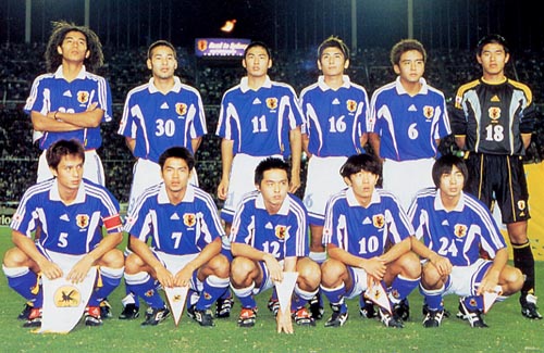 日本代表ユニフォーム（Japan）（99-00年 風モデル）: Football Shirts 