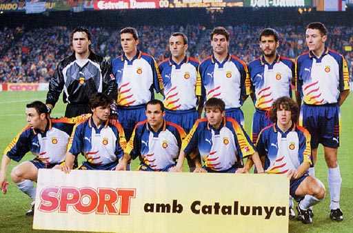 カタルーニャ州選抜 歴代ユニフォーム（Catalonia National Football