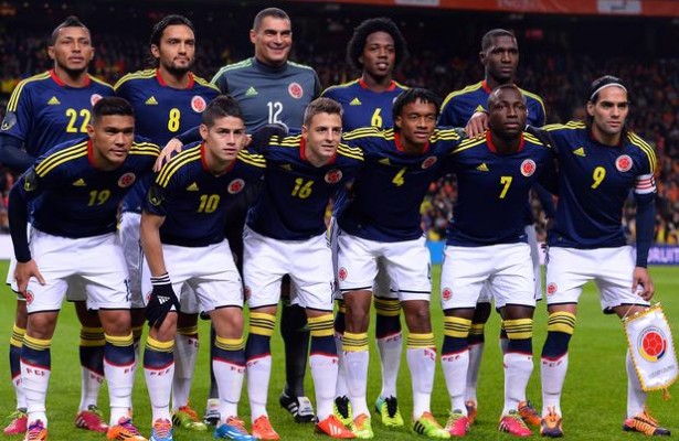 コロンビア代表 歴代ユニフォーム（Colombia National Football Team