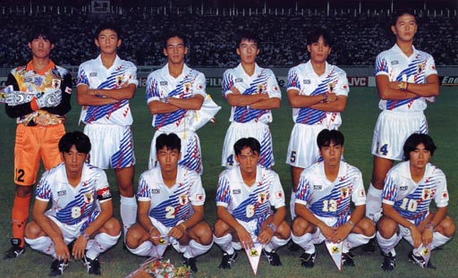 サッカー日本代表ユニホーム カタール 1993年-