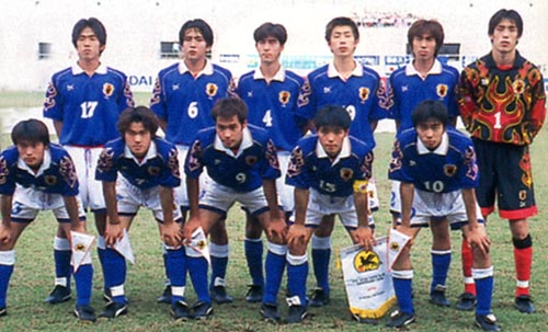 日本代表ユニフォーム（Japan）（96-99年 炎モデルⅠ・炎モデルⅡ 