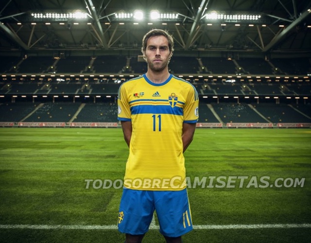 ポルトガルと決戦直前のスウェーデン代表の2014年adidasニューモデル情報！: Football Shirts Voltage  .com（サッカー各国代表＆クラブユニフォーム）