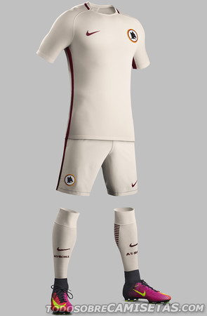 NIKE - [上下セット] ナイキ サッカー ASローマ 2016-17 ホーム