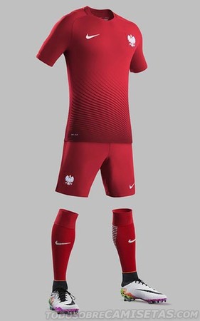 3/16リリース情報】ポーランド代表、ユーロ2016用NIKE新