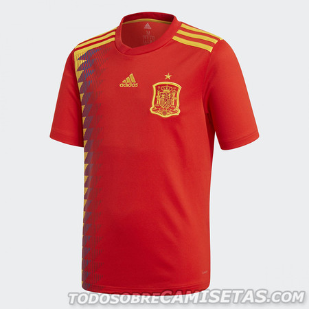 スペイン代表、2018年adidasワールドカップモデル（ホーム）正式
